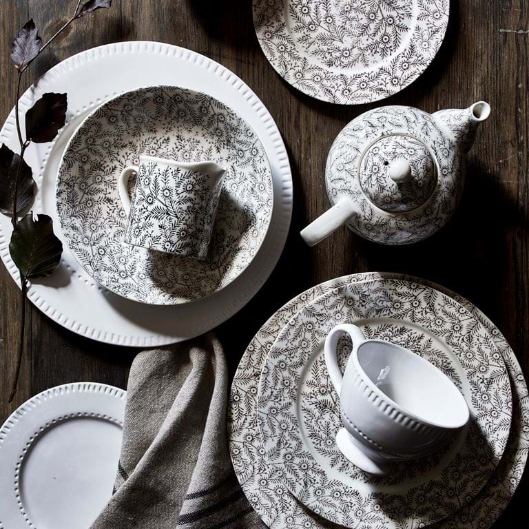 Olney crockery Walnut overhead