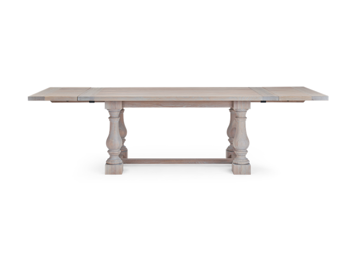 Balmoral 185-275 Extending Table_Seasoned Oak_FrontExtended