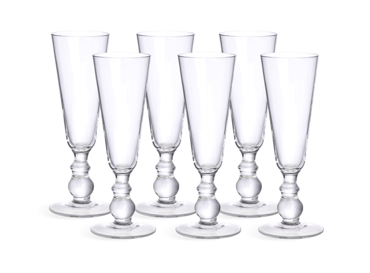 Greenwich Champagne Flutes, Set of 6