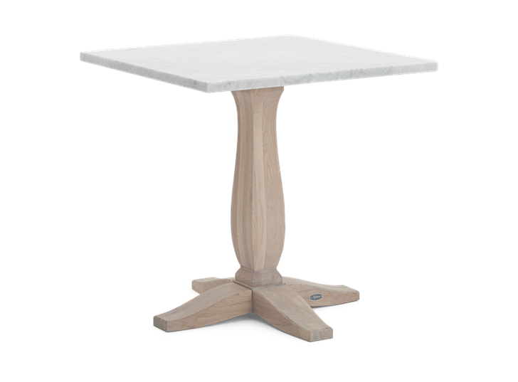 Harrogate 75 Square Table_Marble Top_3Quarter