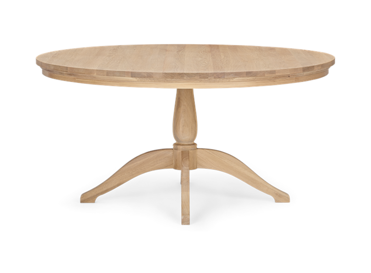 Henley 150 Round Table_Oak_Front