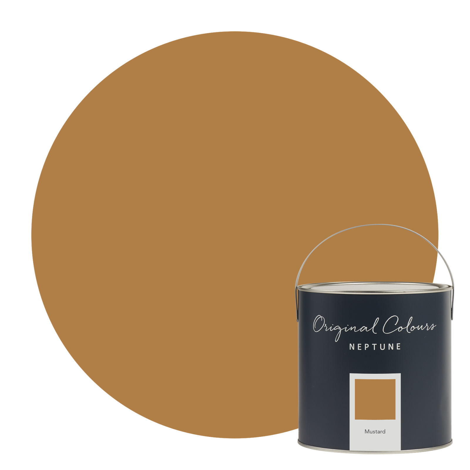 Matt Emulsion 2.5L Paint, Mustard Neptune