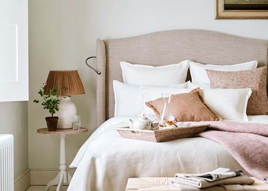 Edith Super King Duvet Cover - White