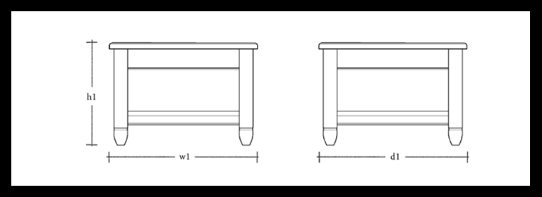 Chichester Low Side Table