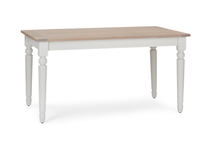 Suffolk 150 Rectangular Table_Silver Birch_3Quarter