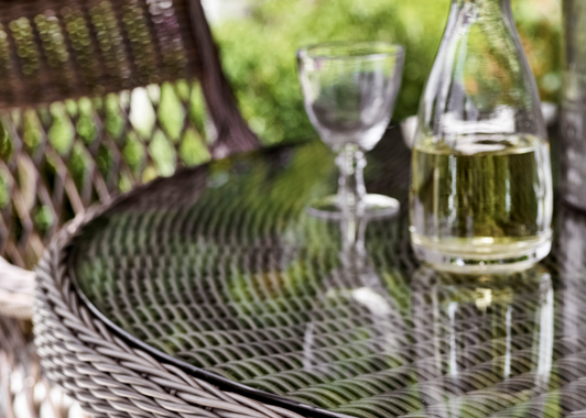 Harrington Round 6-seater Table Set_Garden Furniture_Weave