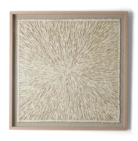 Overton paper art, square, front