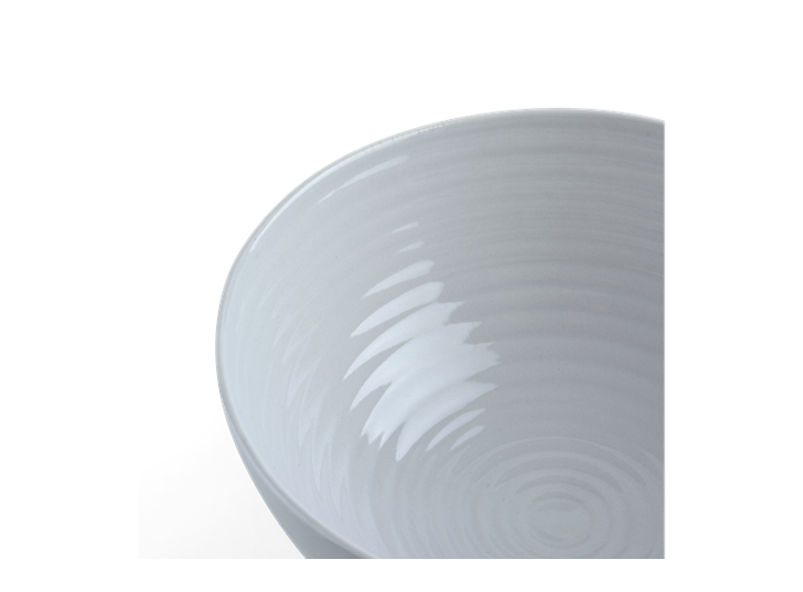 Lewes Serving Bowl Small Grey_Detail