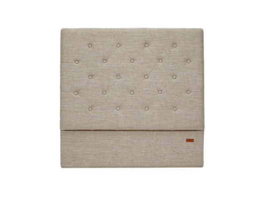 022 Charlotte Single Imogen Holkam Sand Headboard Front