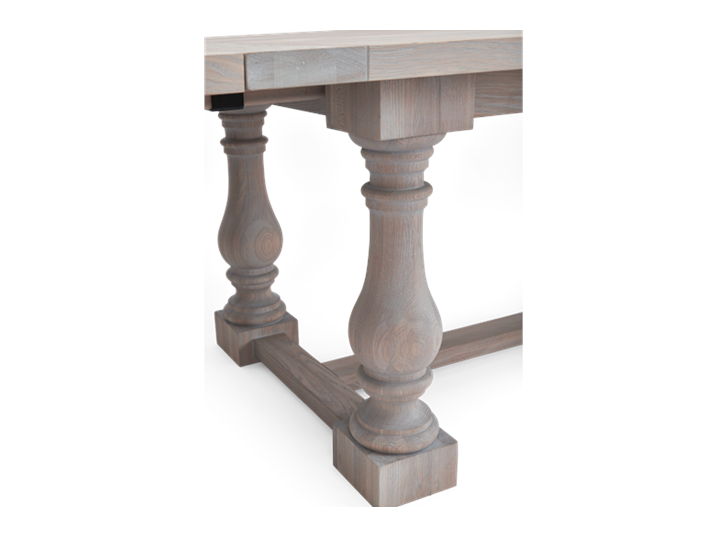 Balmoral 185-275 Extending Table_Seasoned Oak_Detail 1