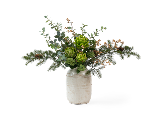 The Pinecone and Berry Bouquet