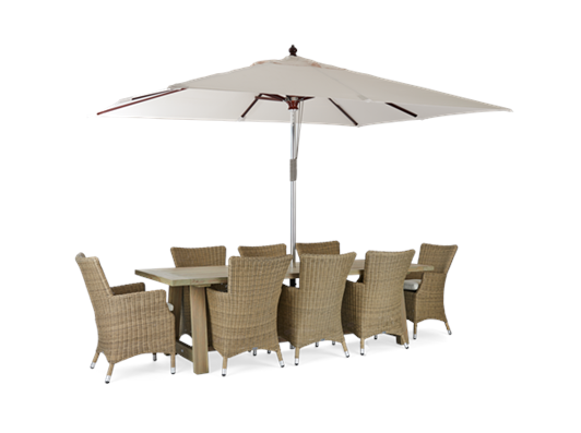Stanway Teak and Cayton with Parasol