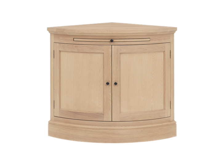Henley Curved Oak Sideboard Front