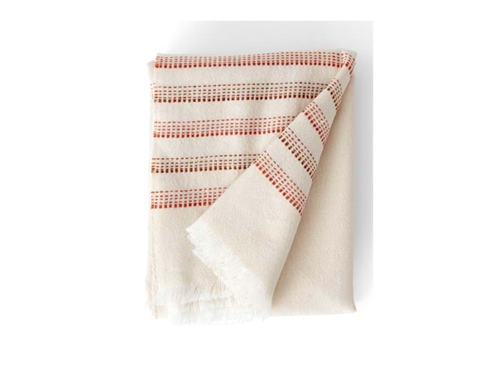 Elland stripe bedtrow, burnt sienna stripe_above