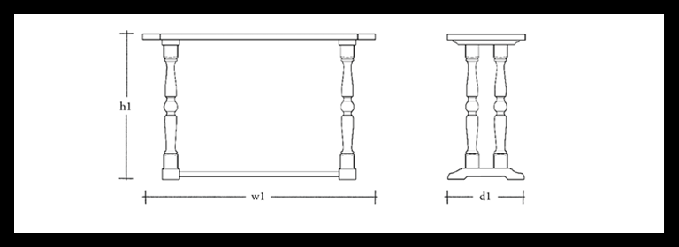Turnberry Console Table_120