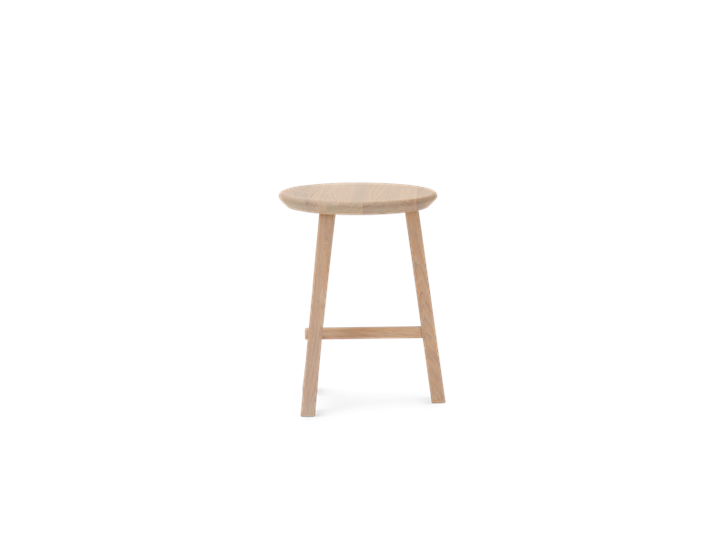 Northwich Stool Natural Oak_Side