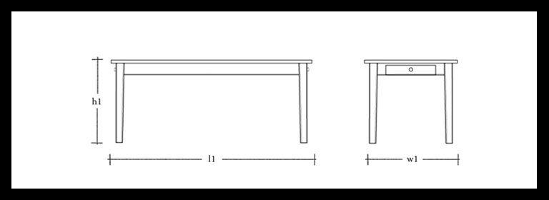 Moreton Dining Table_Dims