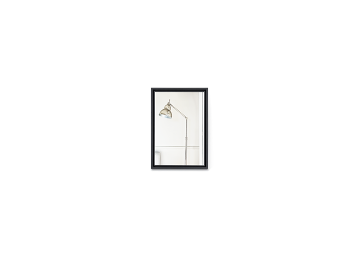 Carter 84 Rectangular Mirror - Black Steel 1