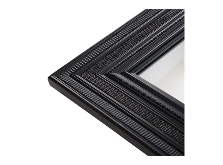 Kintbury 50 Square Mirror Black_Frame Detail PR