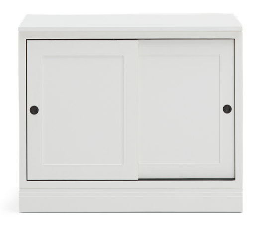 Chawton 3ft 2 Door Sideboard - Snow