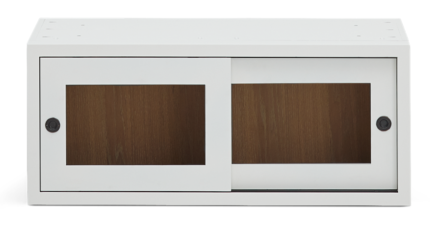 Chawton 38 Top Cabinet - Glazed - Snow