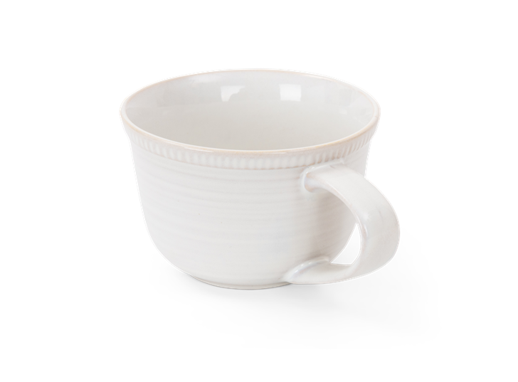 Sutton large mug, off white, rim copy