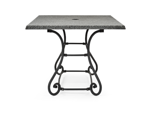 Cheltenham 280 Rectangular Table_Metal & Granite_Garden Furniture