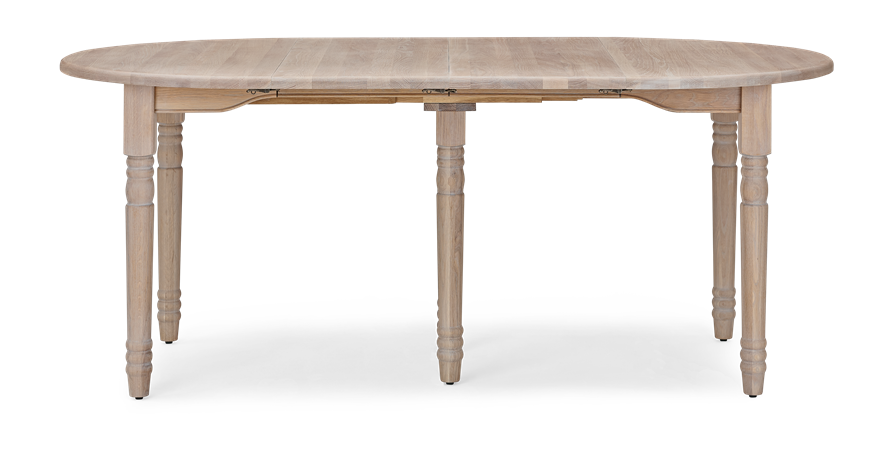 Sheldrake 110-270 Extending Table_Seasoned Oak_FrontExtended 2