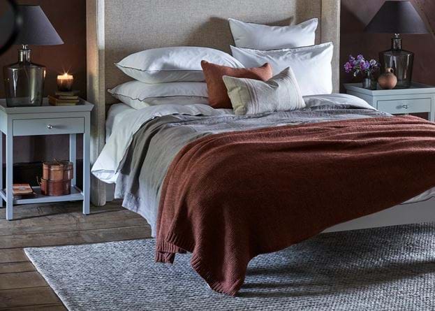 Elgin rug in bedroom