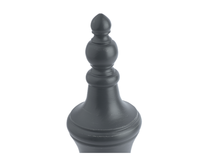 Howell Finial, Small D