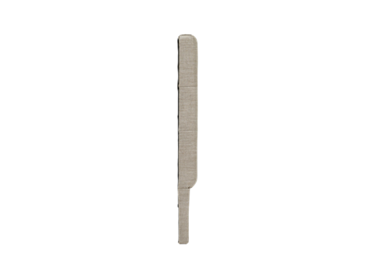024 Charlotte King Imogen Holkam Sand Headboard Side