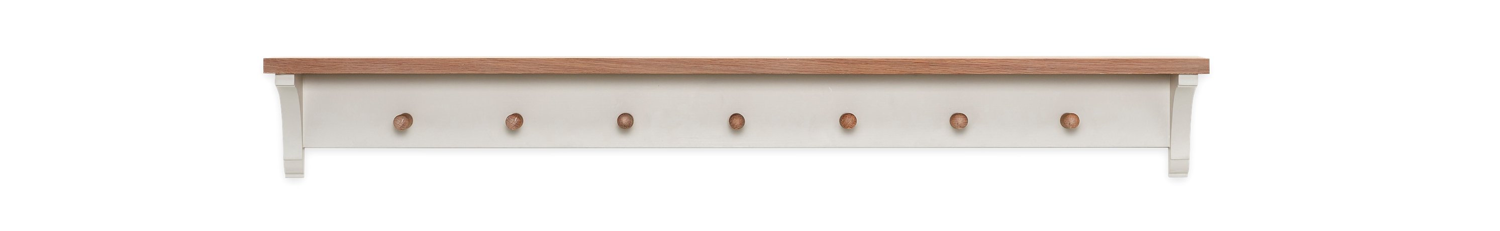 Suffolk 4ft Coat Rack Silver Birch Front