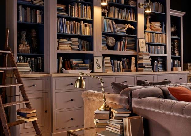 Library Wall Bookcase