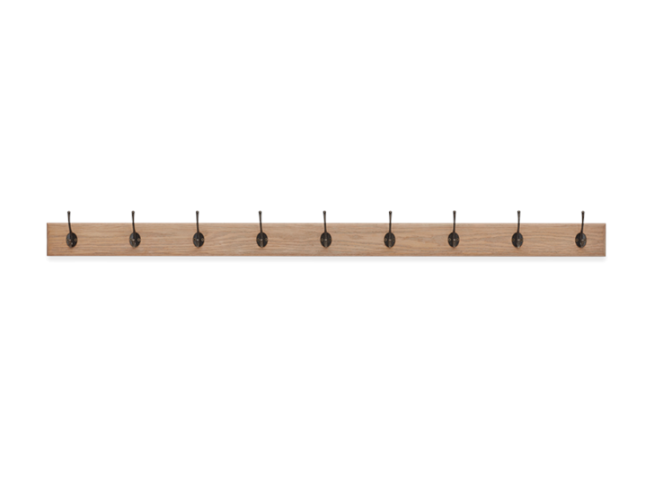 Edinburgh 5ft Coat Rack Front