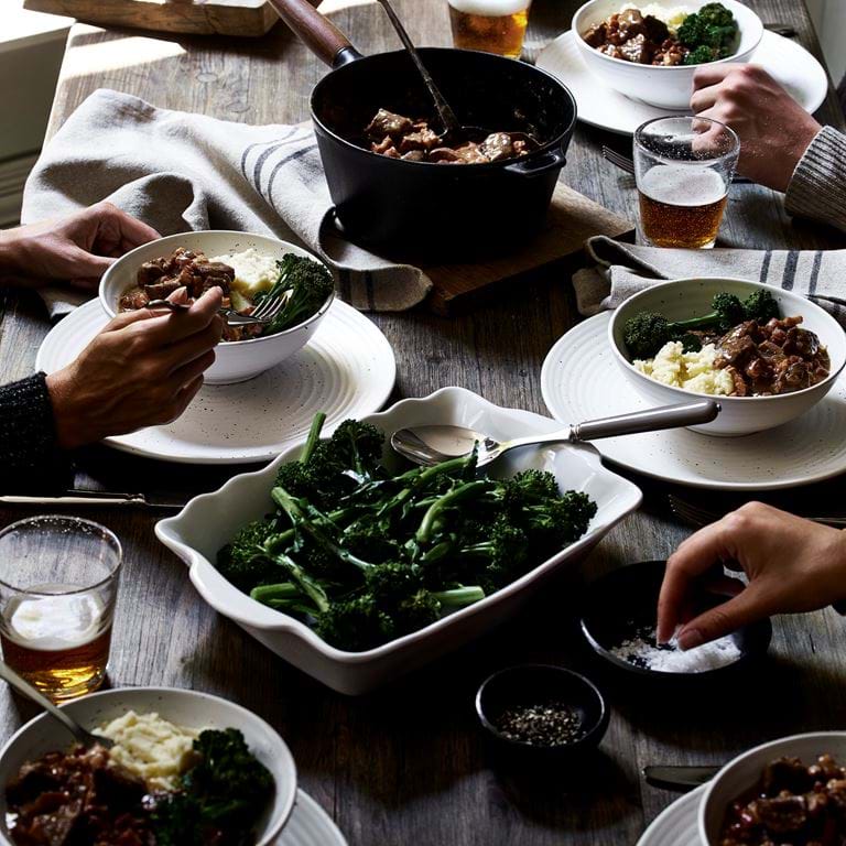 Sunday lunch table