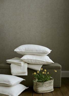Edith Oxford Pillowcases 50x70cm - Set of Two - White