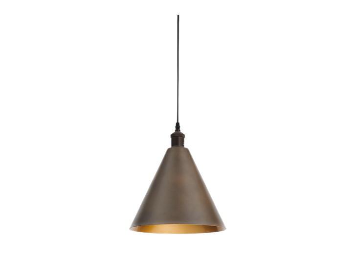 Keats_Conical Pendant_Bronze_1