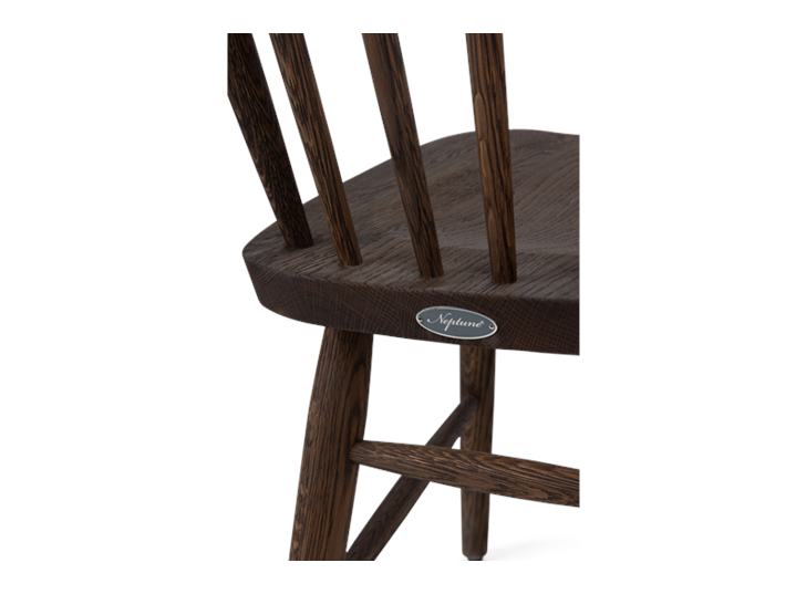 Wardley dining chair, darkened oak, detail-2 copy