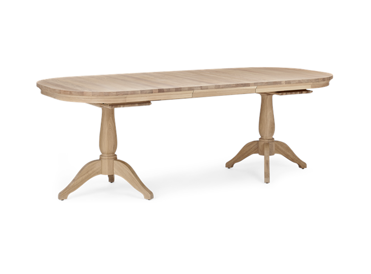 Henley 170-270 Extending Table_Oak_3Quarter