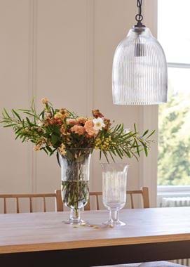 Shaftesbury Fluted Pendant & Richmond Hurricanes