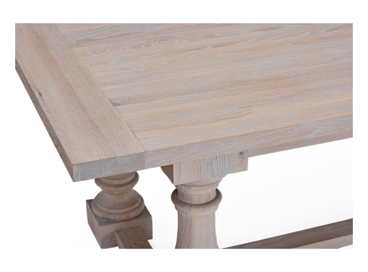 Balmoral 320 Rectangular Table_Seasoned Oak_Detail 5