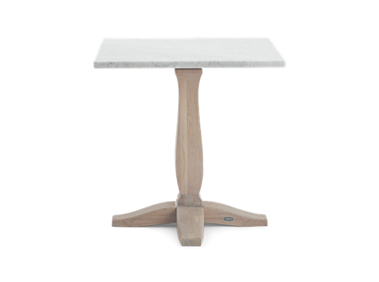 Harrogate 75 Square Table_Marble Top_Front