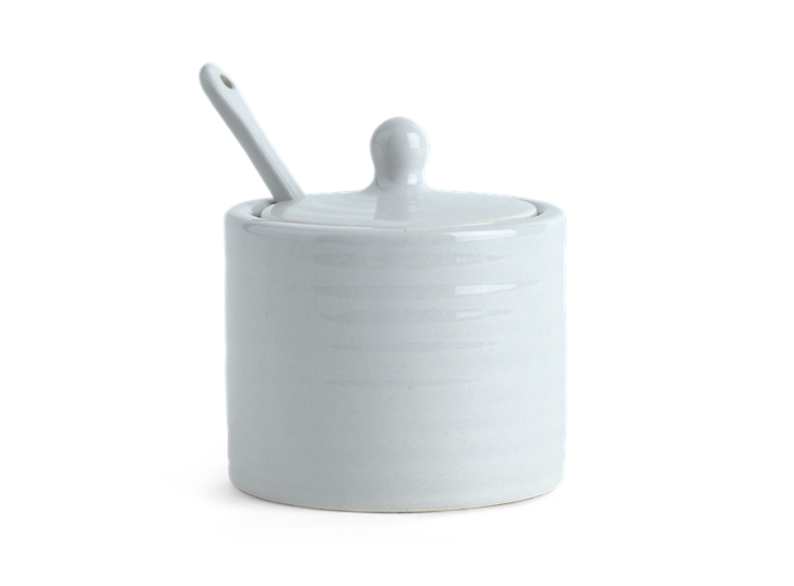 Lewes Spice Pot with Spoon Grey_Front 2
