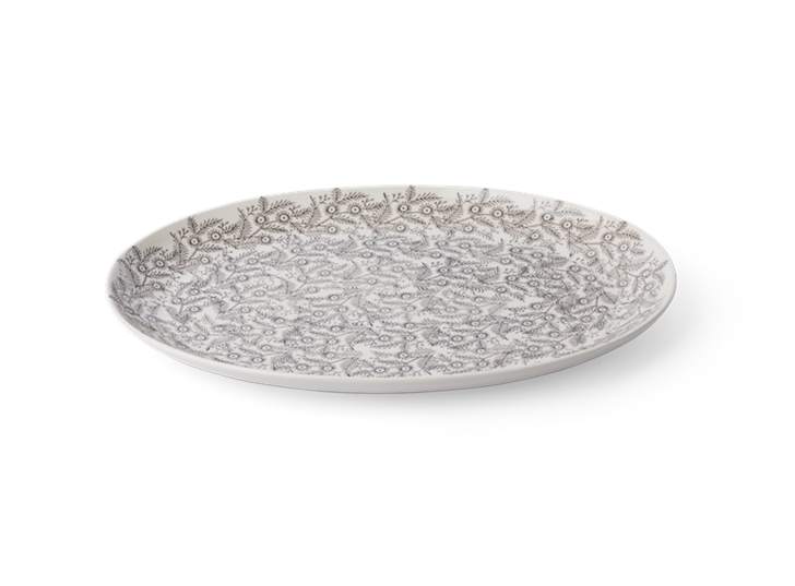 Olney serving platter, Large, Walnut, above _