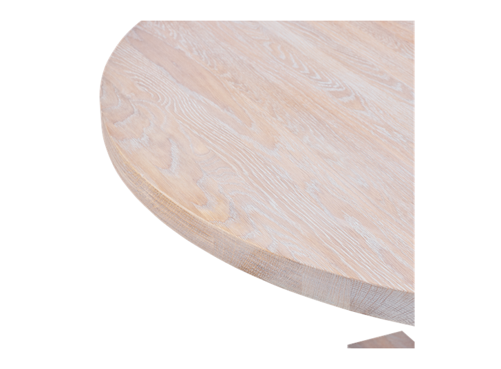 Balmoral 120 Round Table_Seasoned Oak_Detail 4
