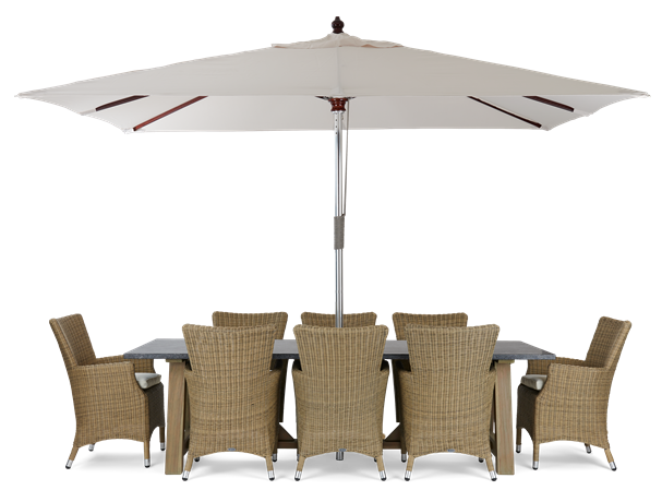Stanway Bluestone with Cadiz and Parasol