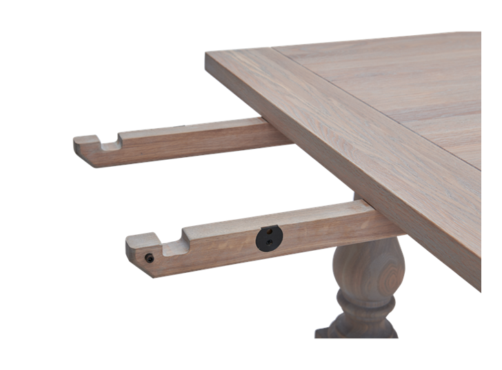 Balmoral 185-275 Extending Table_Seasoned Oak_Detail 3