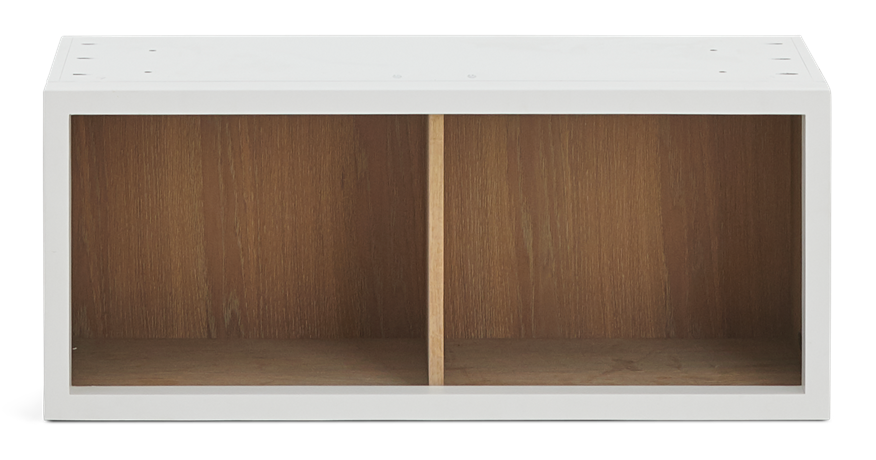 Chawton 38 Top Cabinet - Open - Snow