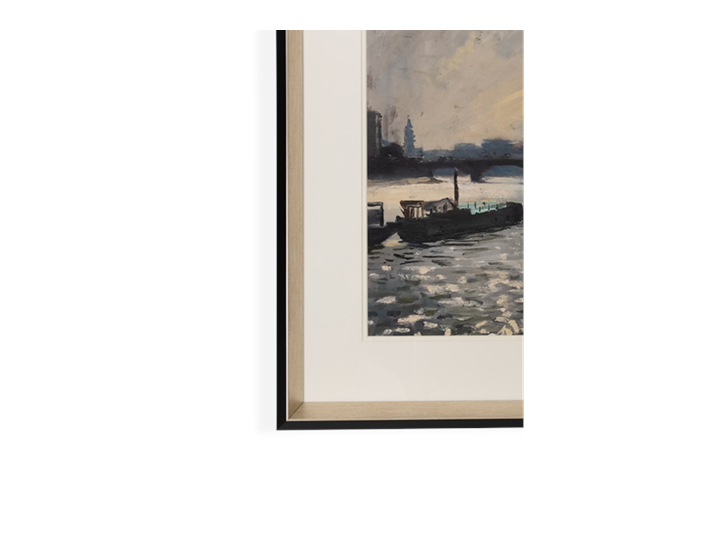 River Thames - Chelsea Embankment - detail