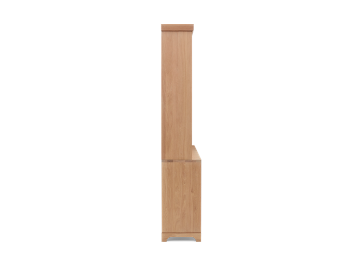 Holborn 6ft Glazed Dresser Natral Oak 011